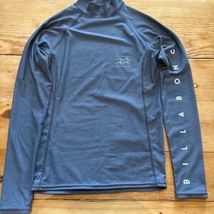 Billabong Boy's Slate Blue Rash Guard
